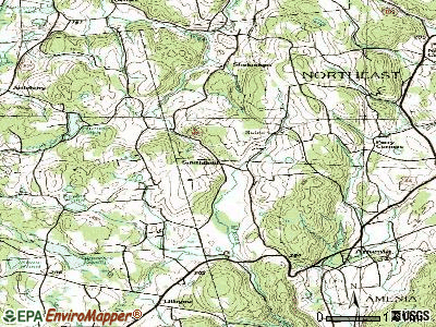 Smithfield topographic map
