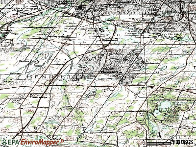 Henrietta topographic map