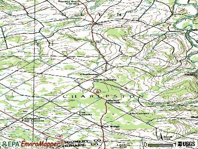 Charleston topographic map