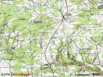 Ava topographic map