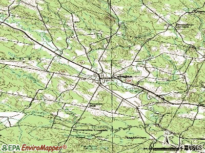 Camden topographic map