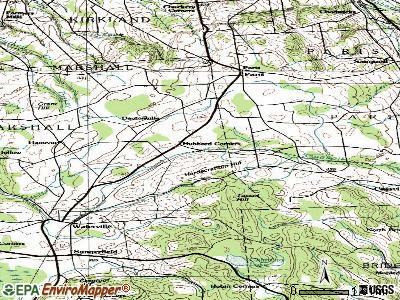 Marshall topographic map