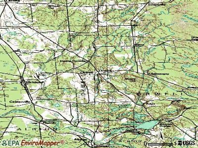 Orwell topographic map