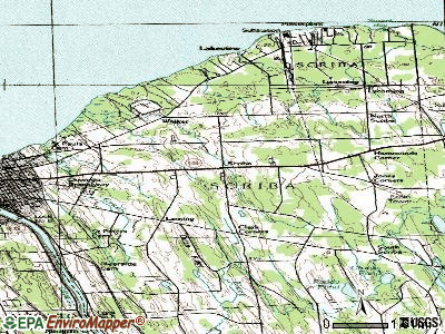 Scriba topographic map
