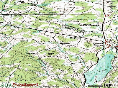 Richfield topographic map