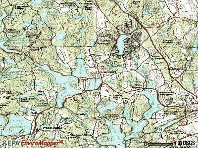 Carmel topographic map