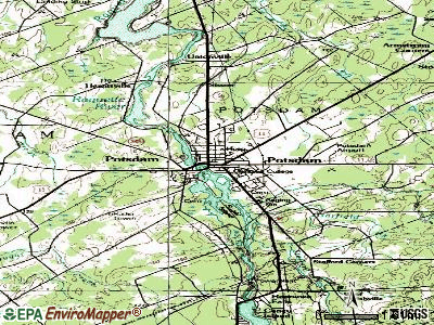 canton potsdam hospital map