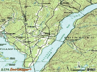 Edinburg topographic map