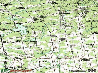 Galway topographic map