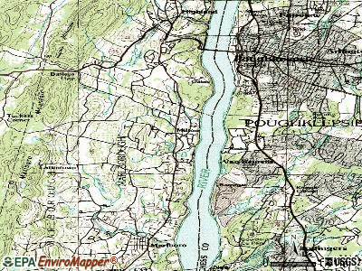 Milton topographic map