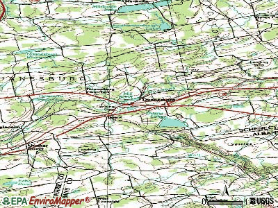 Duanesburg topographic map