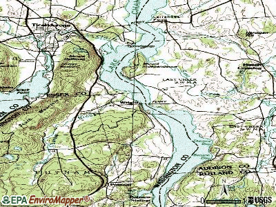 Wright topographic map