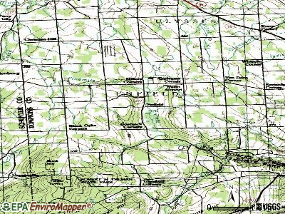 Enfield topographic map