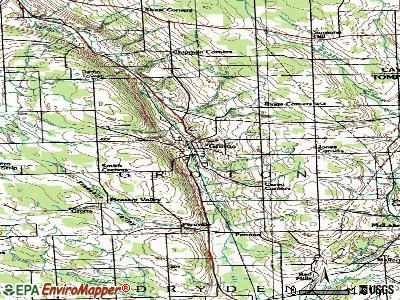 Groton topographic map