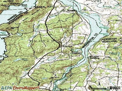 Greenwich topographic map
