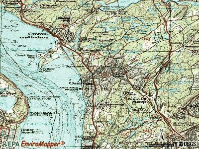Arcade topographic map