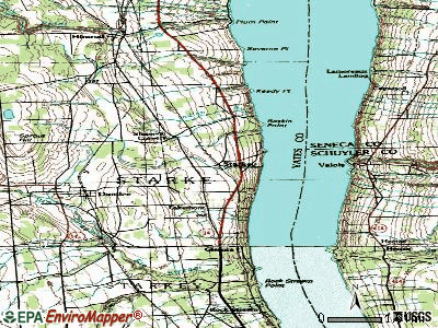Starkey topographic map