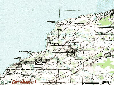 Angola on the Lake topographic map