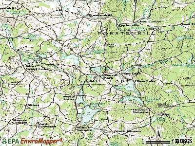 Atlantic Beach topographic map