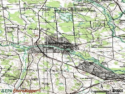 Baldwinsville topographic map