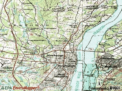 Balmville topographic map