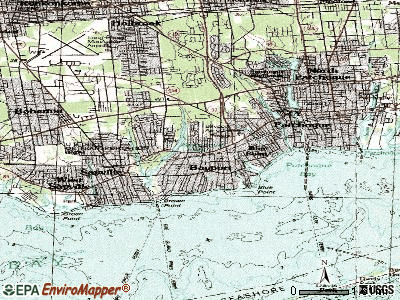 Bayport topographic map