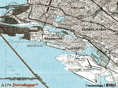 Albany topographic map