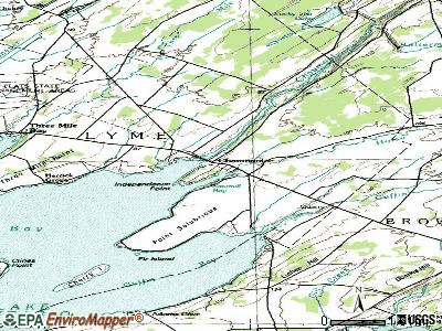 Centerport topographic map