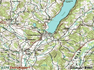 Cooperstown New York Map
