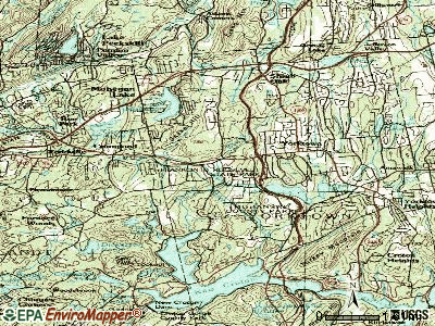Crompond topographic map