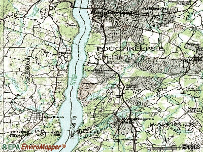 Crown Heights topographic map