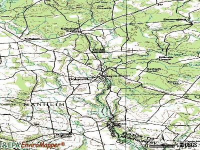 Dolgeville topographic map
