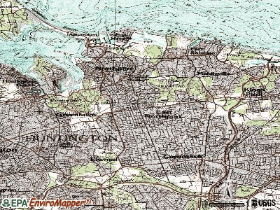 East Northport topographic map
