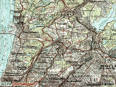 Elmsford topographic map