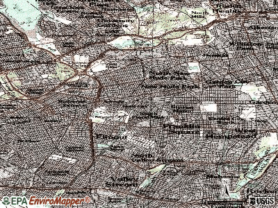 Floral Park topographic map