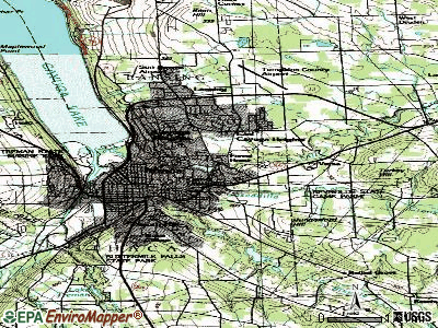 Forest Home topographic map