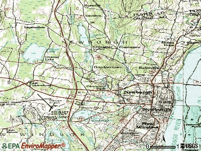 Gardnertown topographic map