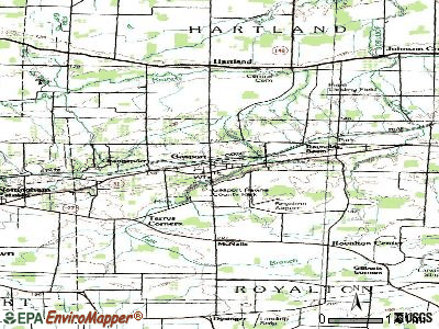 Gasport topographic map