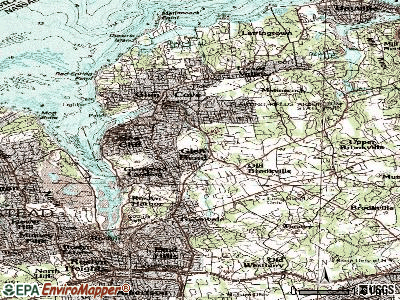 Glen Head topographic map