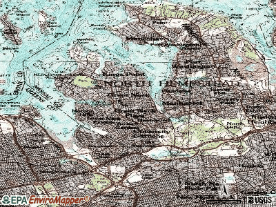 Great Neck Gardens topographic map