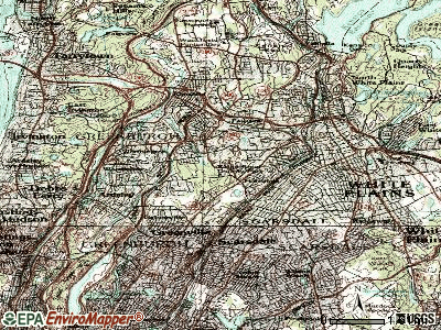 Hartsdale topographic map