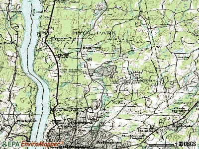 Haviland topographic map
