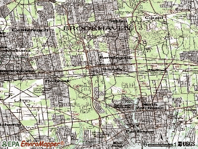 Holtsville topographic map