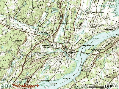 Jefferson Heights topographic map