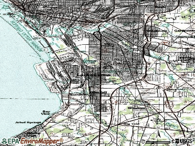 Lackawanna topographic map