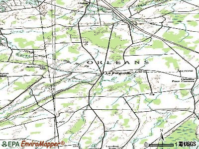 La Fargeville topographic map