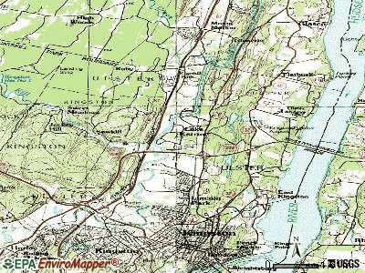 Lake Katrine topographic map