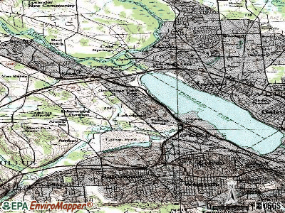 Lakeland topographic map