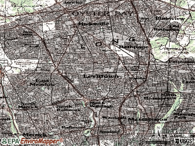 Lido Beach topographic map