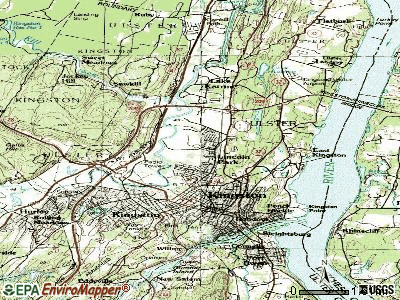 Lincoln Park topographic map